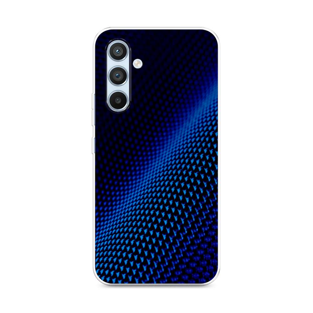 

Чехол Awog на Samsung Galaxy A54 "Синий карбон", Черный;синий, 2107750-3