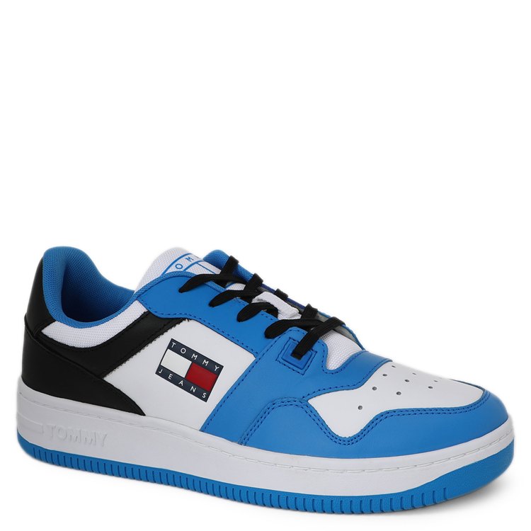 

Кеды мужские Tommy Hilfiger EM01162 голубые 40 EU, Голубой, EM01162