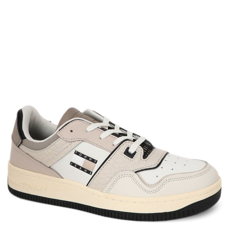 

Кеды мужские Tommy Hilfiger EM01135 белые 42 EU, Белый, EM01135