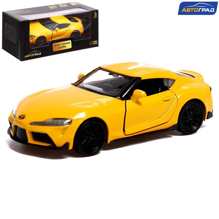 Автоград Машина металлическая TOYOTA SUPRA, 1:32, открываются двери, инерция