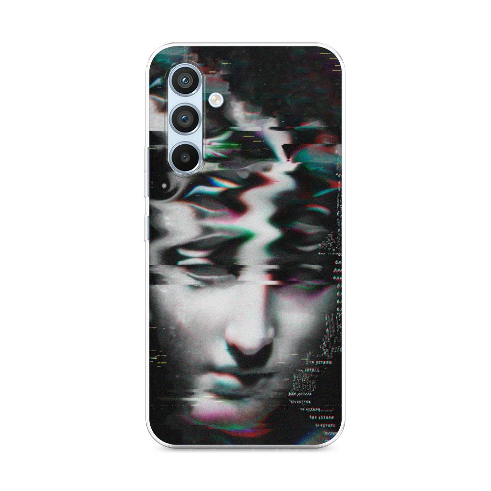 

Чехол Awog на Samsung Galaxy A54 "Glitch Art", Серый, 2107750-9