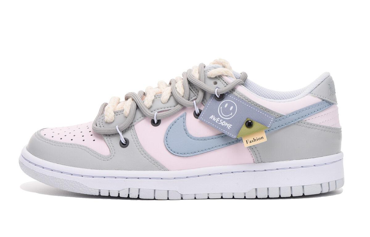 

Кеды унисекс Nike Dunk Low GS розовые 36.5 EU, Розовый, Dunk Low GS