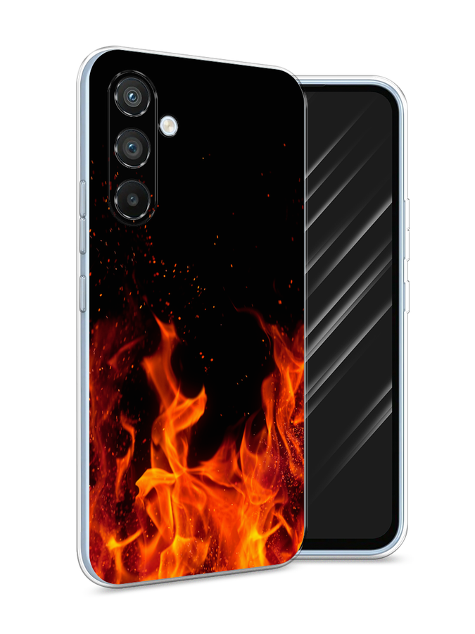 

Чехол Awog на Samsung Galaxy A54 "Все в огне", Оранжевый;черный, 2107750-4