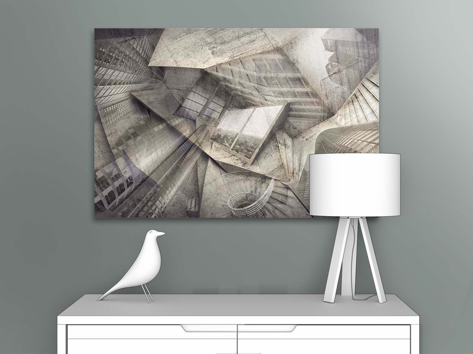 

Картина на стену для интерьера ПЕРВОЕ АТЕЛЬЕ "Небоскребы с видом на мегаполис" 80х53 см, Небоскребы с видом на мегаполис