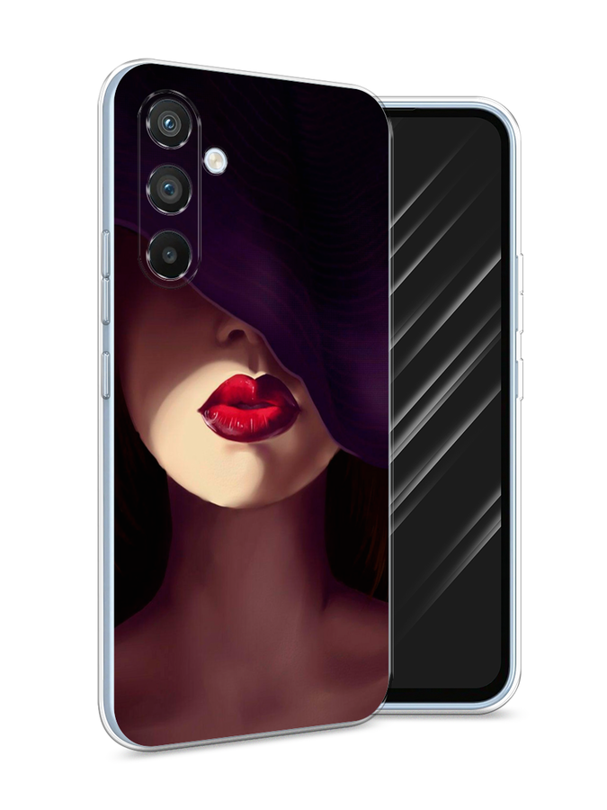 

Чехол Awog на Samsung Galaxy A54 "Красные губы", Черный;бежевый;красный, 2107750-7