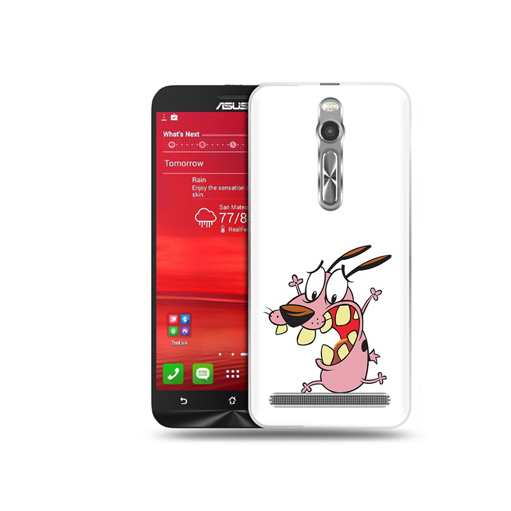 

Чехол MyPads Tocco для Asus Zenfone 2 (ZE550ML) зубастый бобик (PT11329.657.371), Прозрачный, Tocco