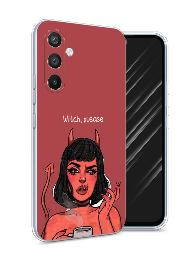 

Чехол Awog на Samsung Galaxy A54 "Evil Girl", Красный;черный, 2107750-6