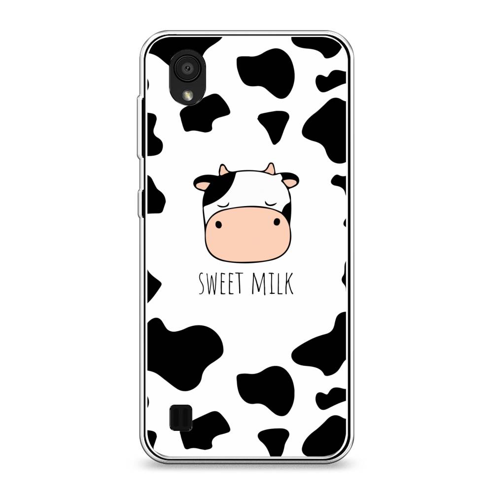 

Чехол на ZTE Blade A5 (2019) "Sweet milk", Розовый;белый;черный, 133050-1