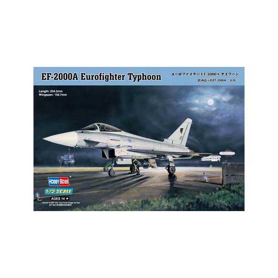 

Сборная модель HobbyBoss 1/72 Самолет Ef-2000 Eurofighter Typhoon 80264