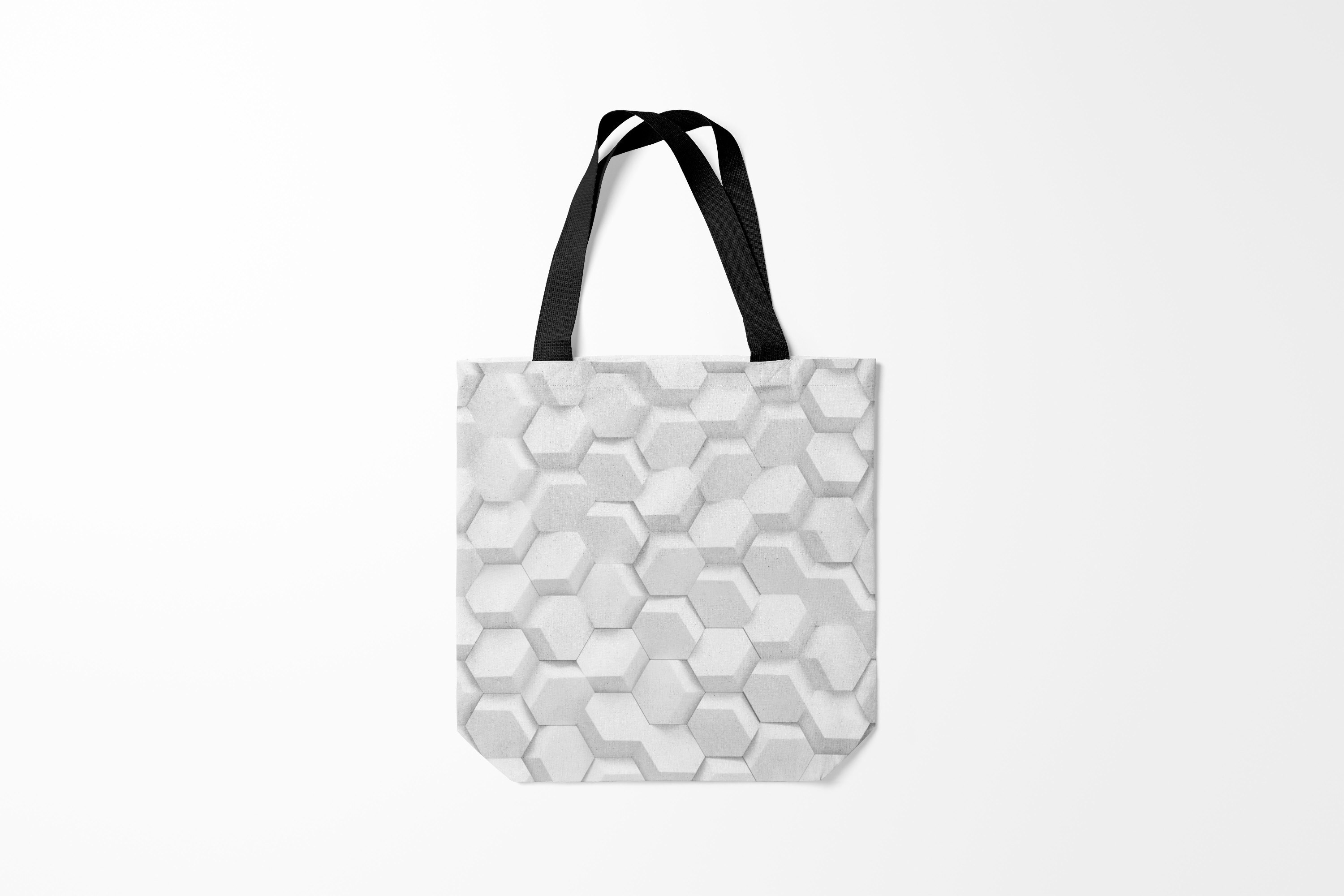 

Сумка шoппер унисекс Burnettie Абстракция 3D WHITE, белый, Абстракция 3D WHITE