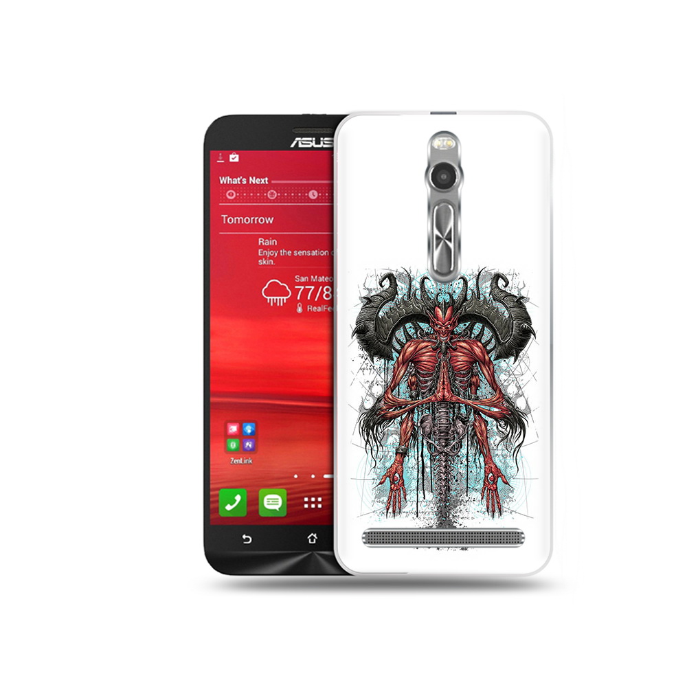 

Чехол MyPads Tocco для Asus Zenfone 2 (ZE550ML) дьявол (PT11329.657.340), Прозрачный, Tocco