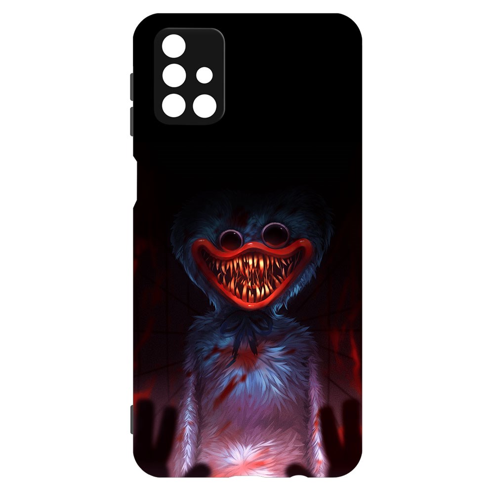 

Чехол софт кейс Атака Хаги Ваги для Samsung Galaxy M51 (M515) черный