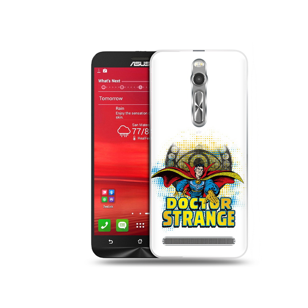 

Чехол MyPads Tocco для Asus Zenfone 2 (ZE550ML) доктор стренж рисунок (PT11329.657.335), Прозрачный, Tocco