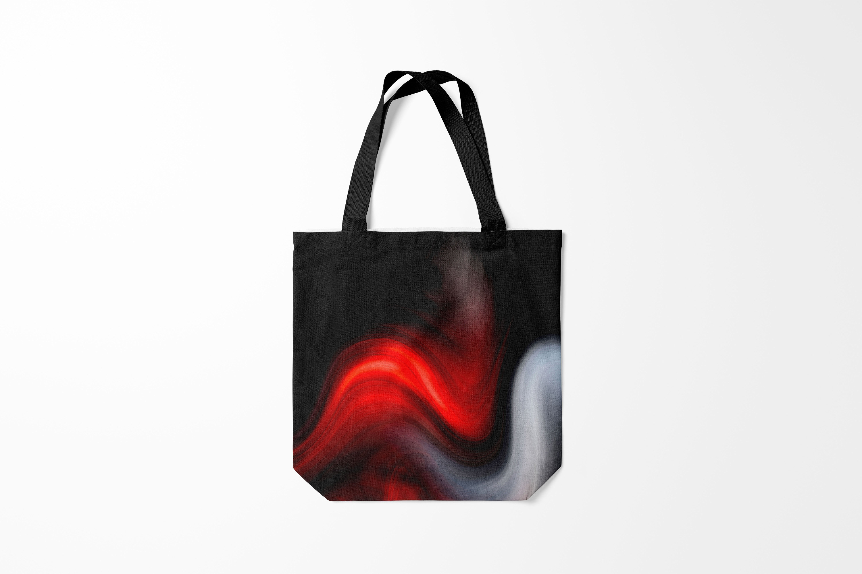 

Сумка шoппер унисекс Burnettie Абстракция BLACK RED WAVES, черный, Абстракция BLACK RED WAVES