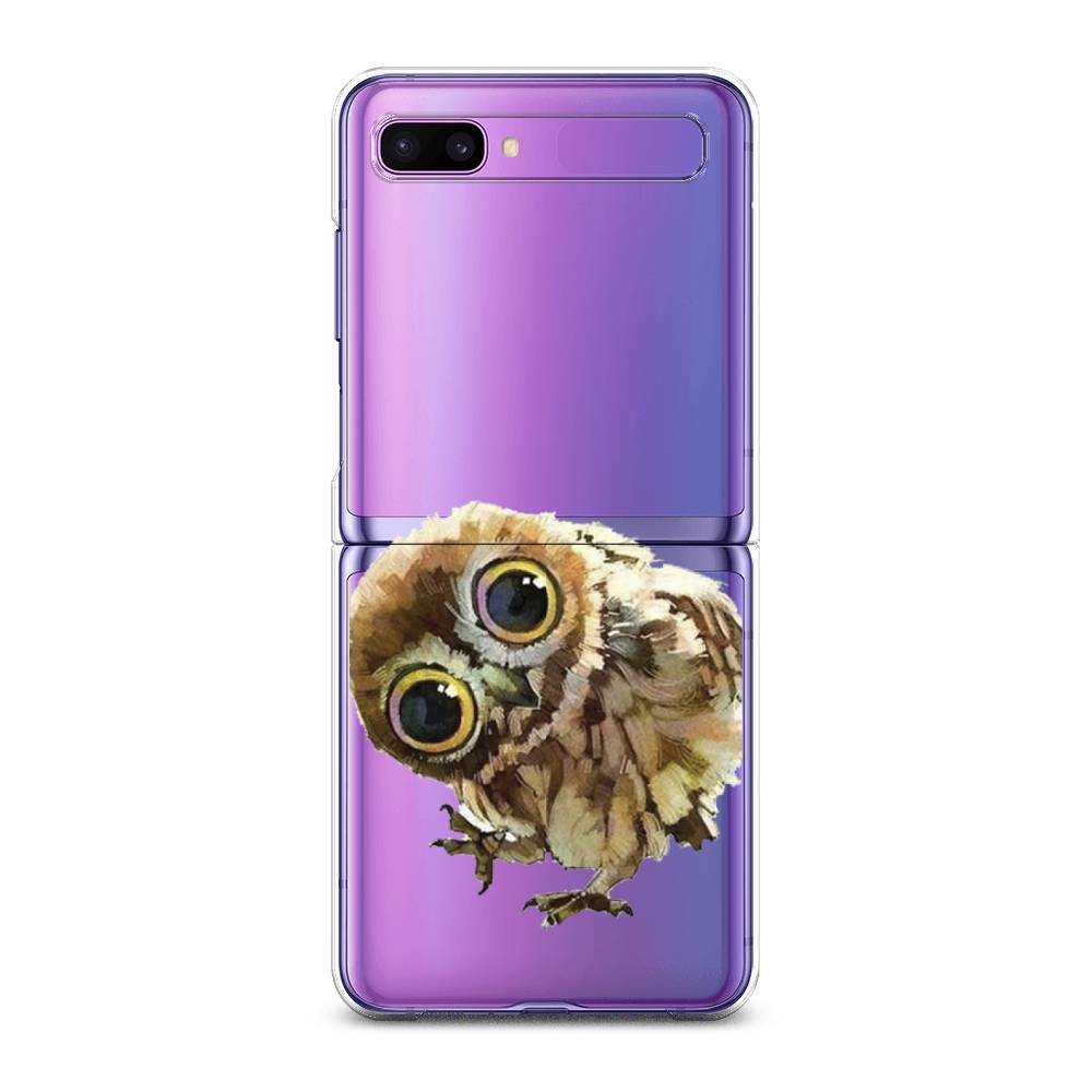

Чехол Awog для Samsung Galaxy Z Flip 1 "Любопытный совенок", 2107150-1