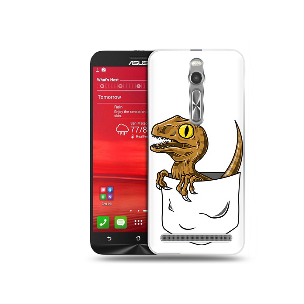 

Чехол MyPads Tocco для Asus Zenfone 2 (ZE550ML) динозавр в кармане (PT11329.657.327), Прозрачный, Tocco
