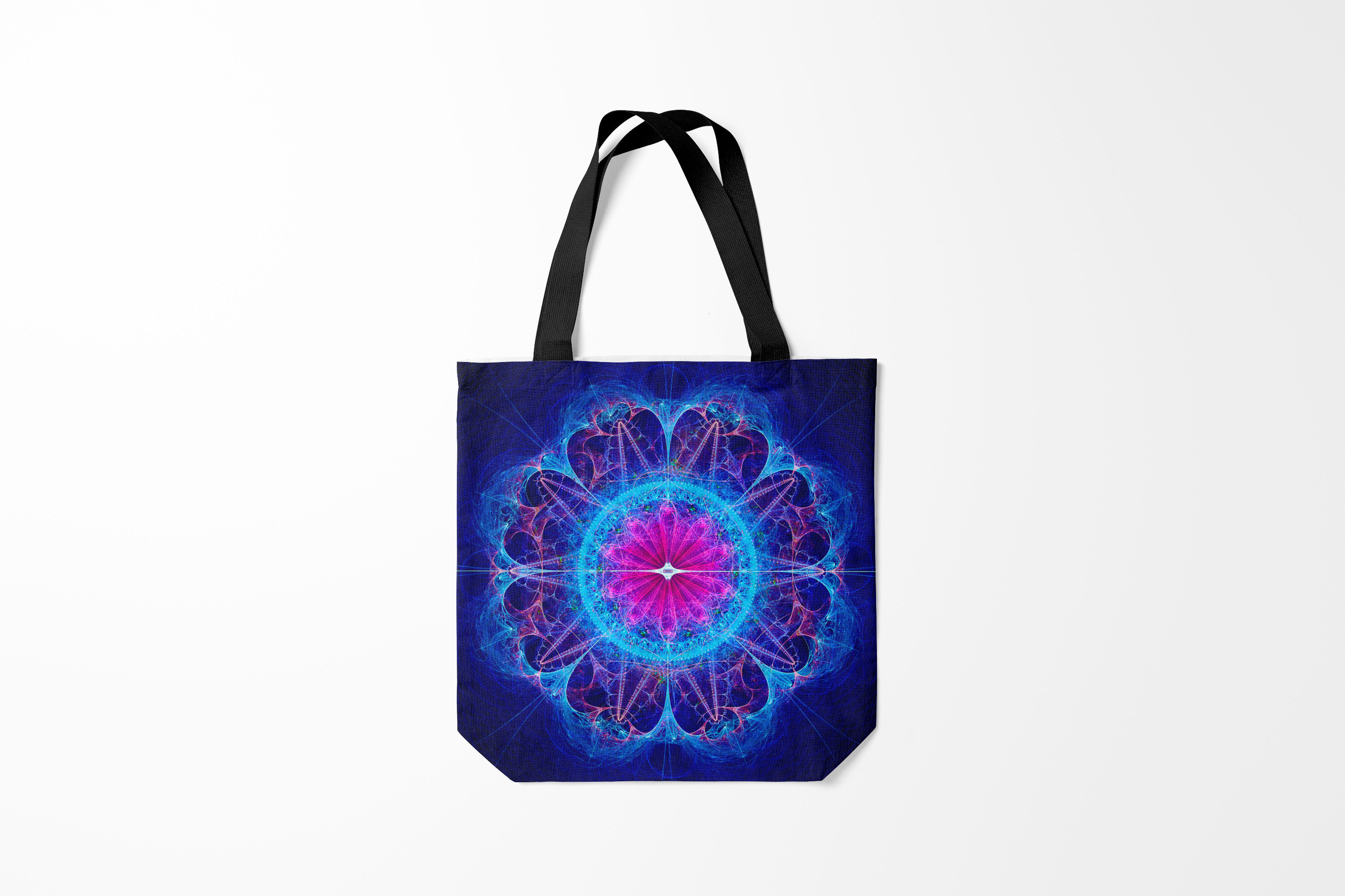 

Сумка шoппер унисекс Burnettie Абстракция Mandala 2, черный, Абстракция Mandala 2