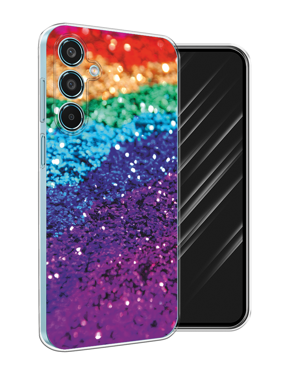 

Чехол Awog на Samsung Galaxy M35 "Блестящая радуга рисунок", Разноцветный, 2110050-1