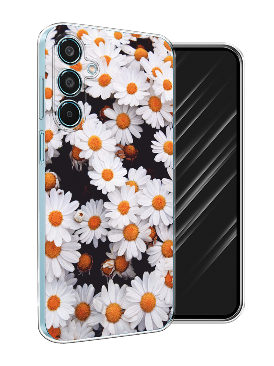 

Чехол Awog на Samsung Galaxy M35 "Ромашковое поле", Белый, 2110050-1