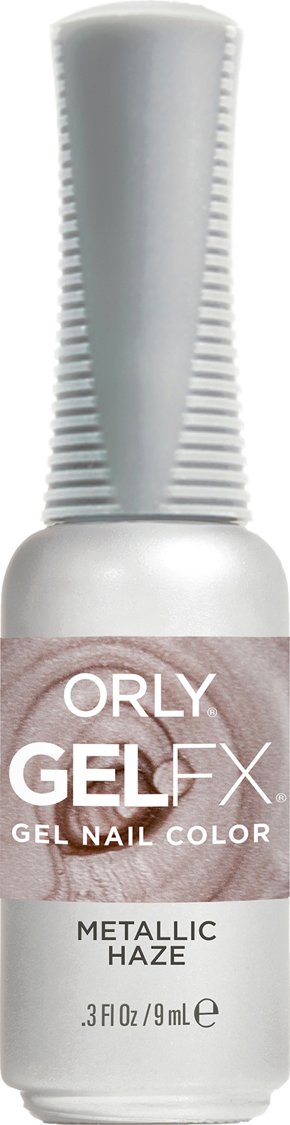 фото Гель-лак для ногтей orly gel fx nail color metallic haze, 9мл