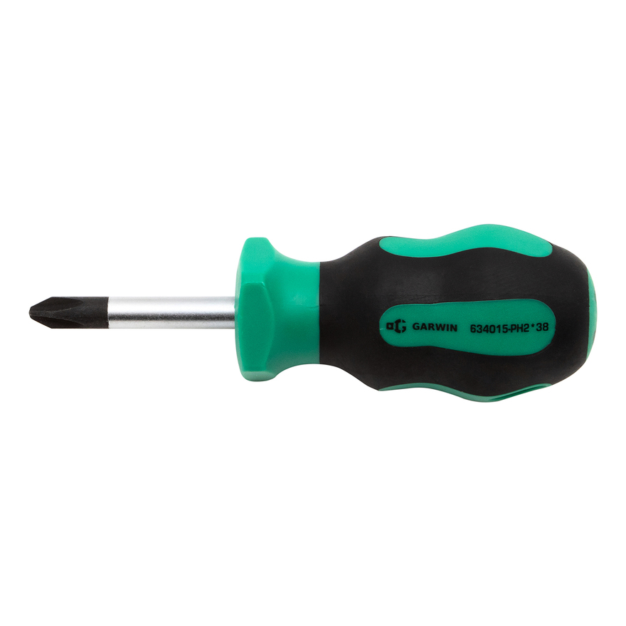 

Отвертка профессиональная короткая PH2, 38 мм GARWIN PRO 634015-PH2*38