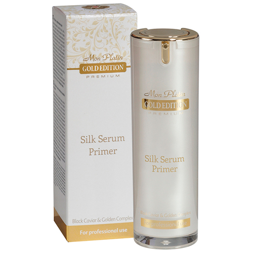 Сыворотка для лица основа под макияж Mon Platin Silk Serum Primer 30 мл тайна жемчужного ожерелья