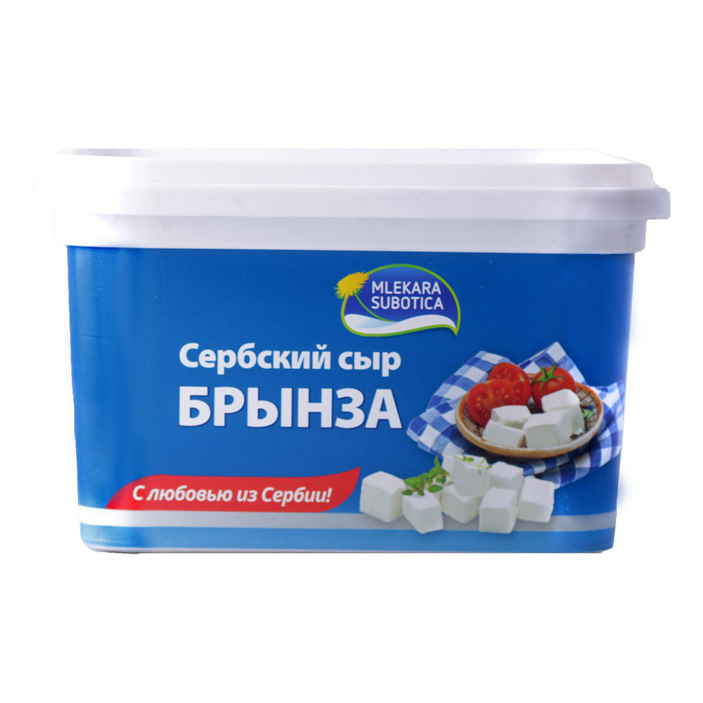 

Сыр рассольный Сербский дом Сербская брынза 45% 570 г