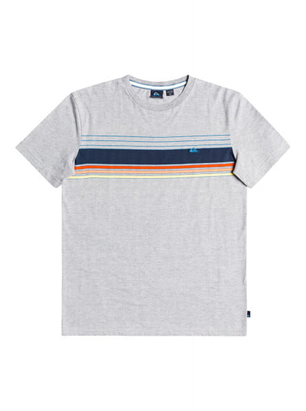 

Футболка мужская Quiksilver EQYKT04199 серая XL, EQYKT04199