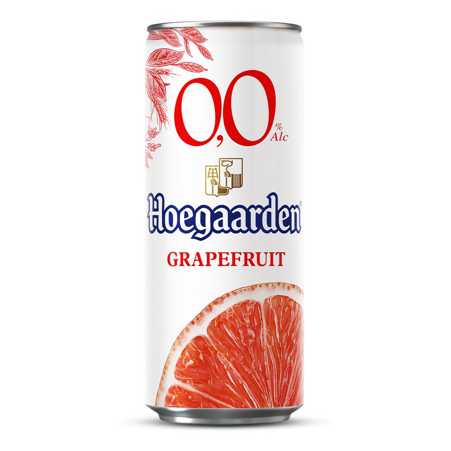 

Безалкогольное пиво Hoegaarden Grapefruit светлое нефильтрованное пастеризованное 0,33 л