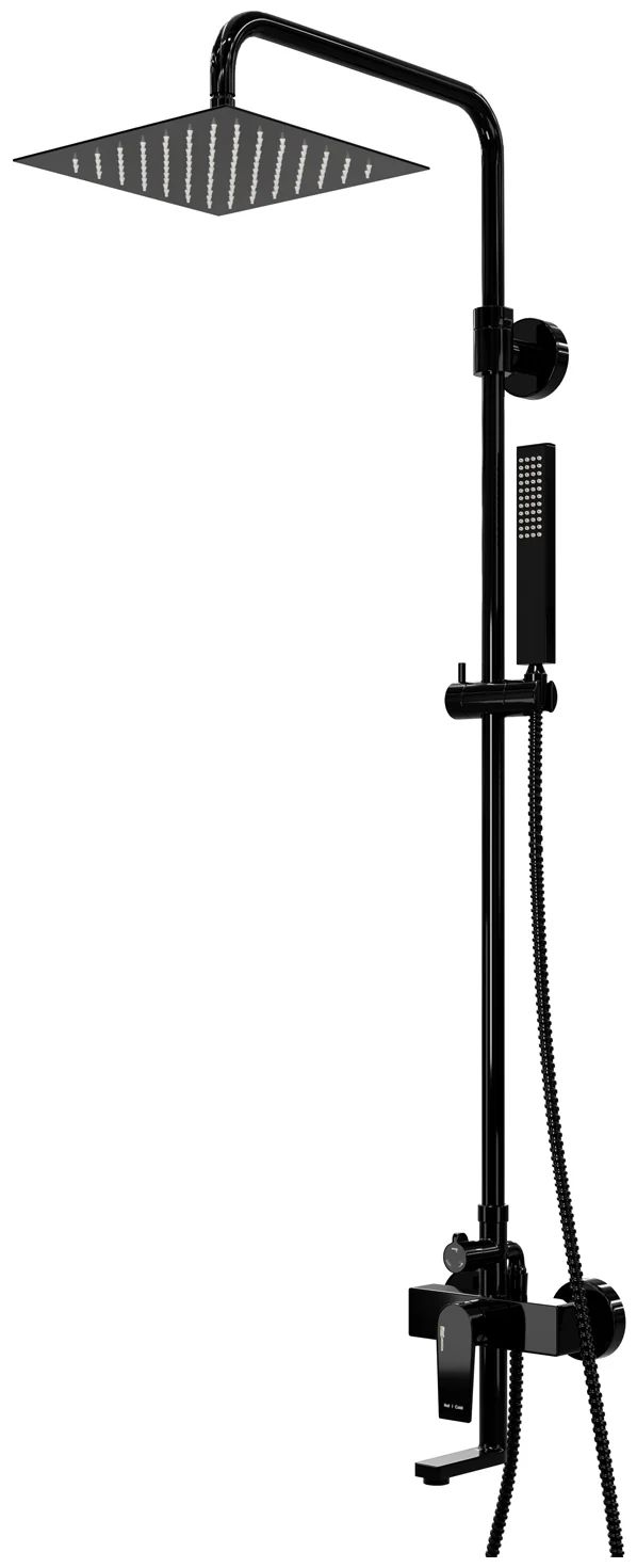 

Душевой комплект WasserKRAFT Glan A16701, Черный, Glan A16701