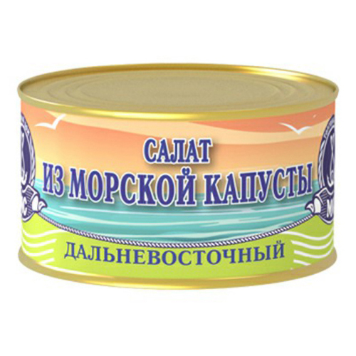 

Морская капуста Морское Содружество салат Дальневосточный стерилизованный 250 г