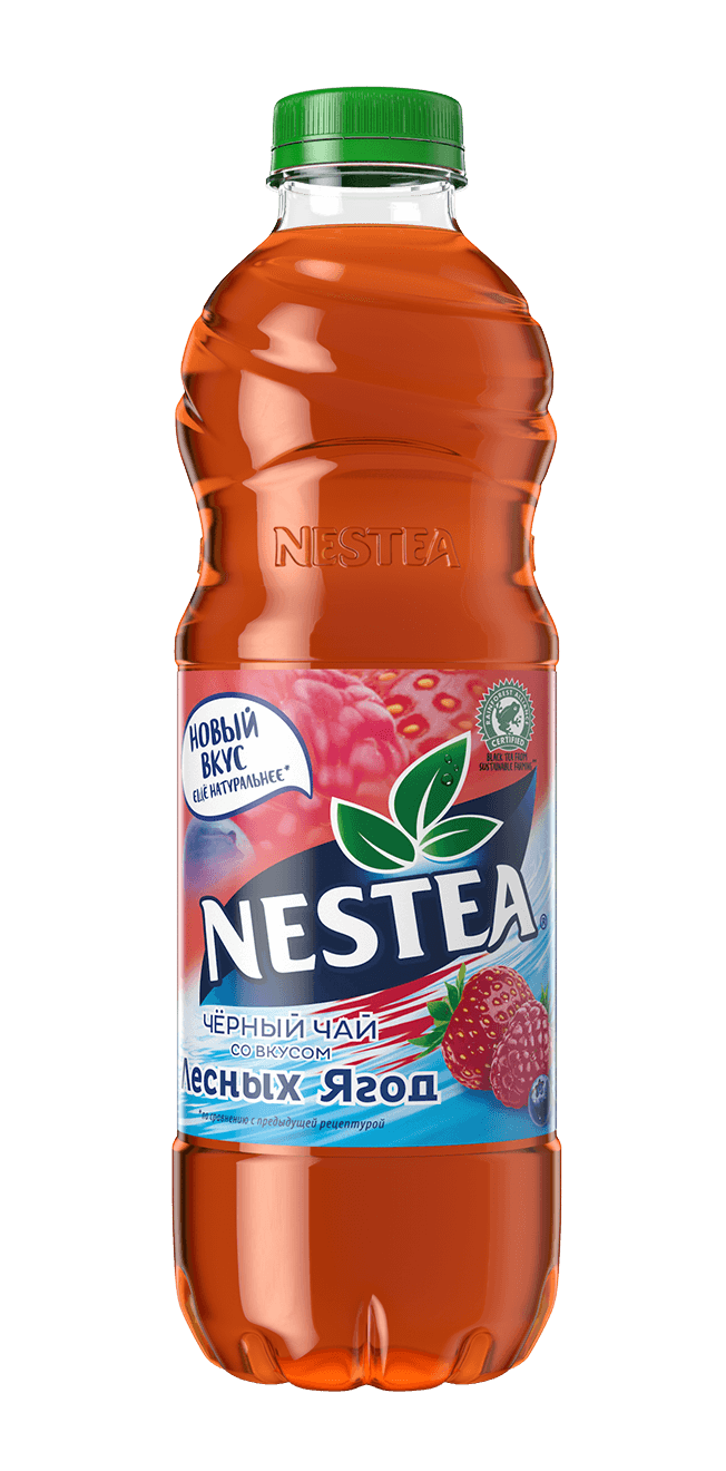 Холодный чай Nestea черный лесные ягоды 500 мл