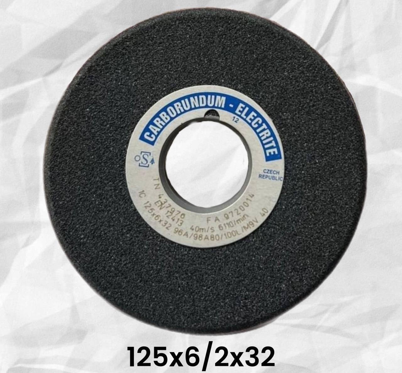 

Абразивный заточной круг Carborundum-Electrite 125х6/2х32 (сэндвич) заточка ленточных пил