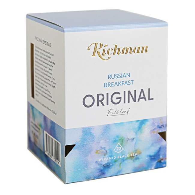 Чай черный Richman Original Russian Breakfast в пирамидках 2 г х 20 шт
