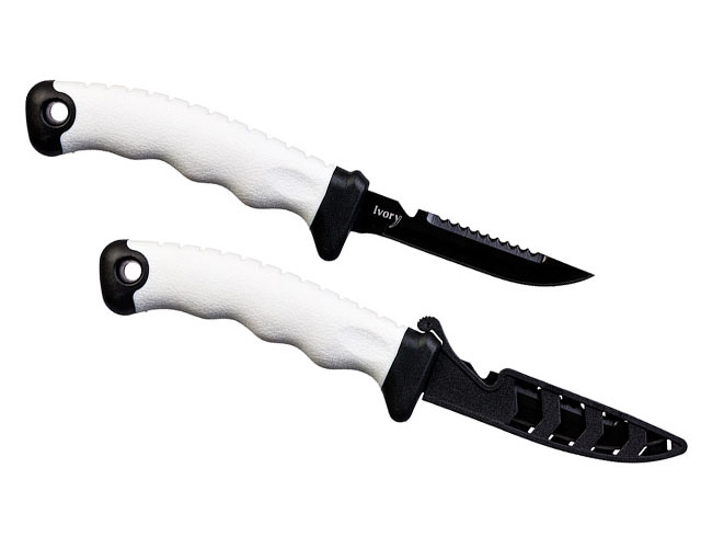 

AKARA Нож Akara Stainless Steel Ivory 26 см, Белый;черный