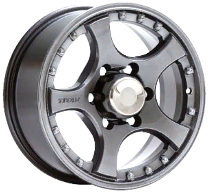 фото Колесный диск скад титан (gt) 7xr16 et20 5*139.7 d109.7 skad
