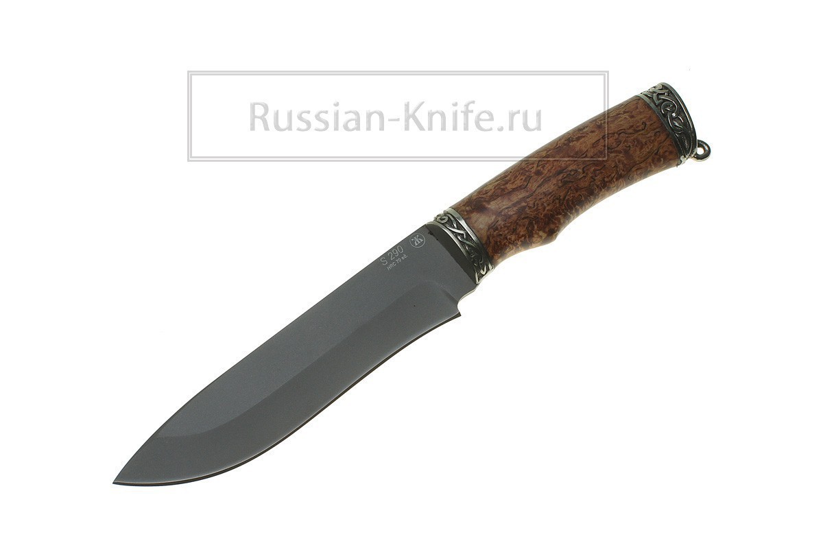 

Нож Беркут (сталь S290), А. Жбанов, карелка