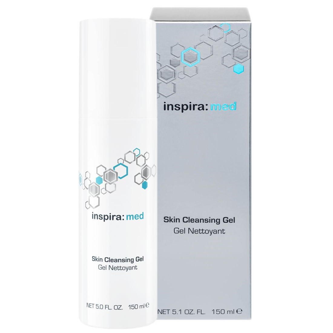 Очищающий гель для умывания Inspira cosmetics Skin Cleasing Gel 150 мл