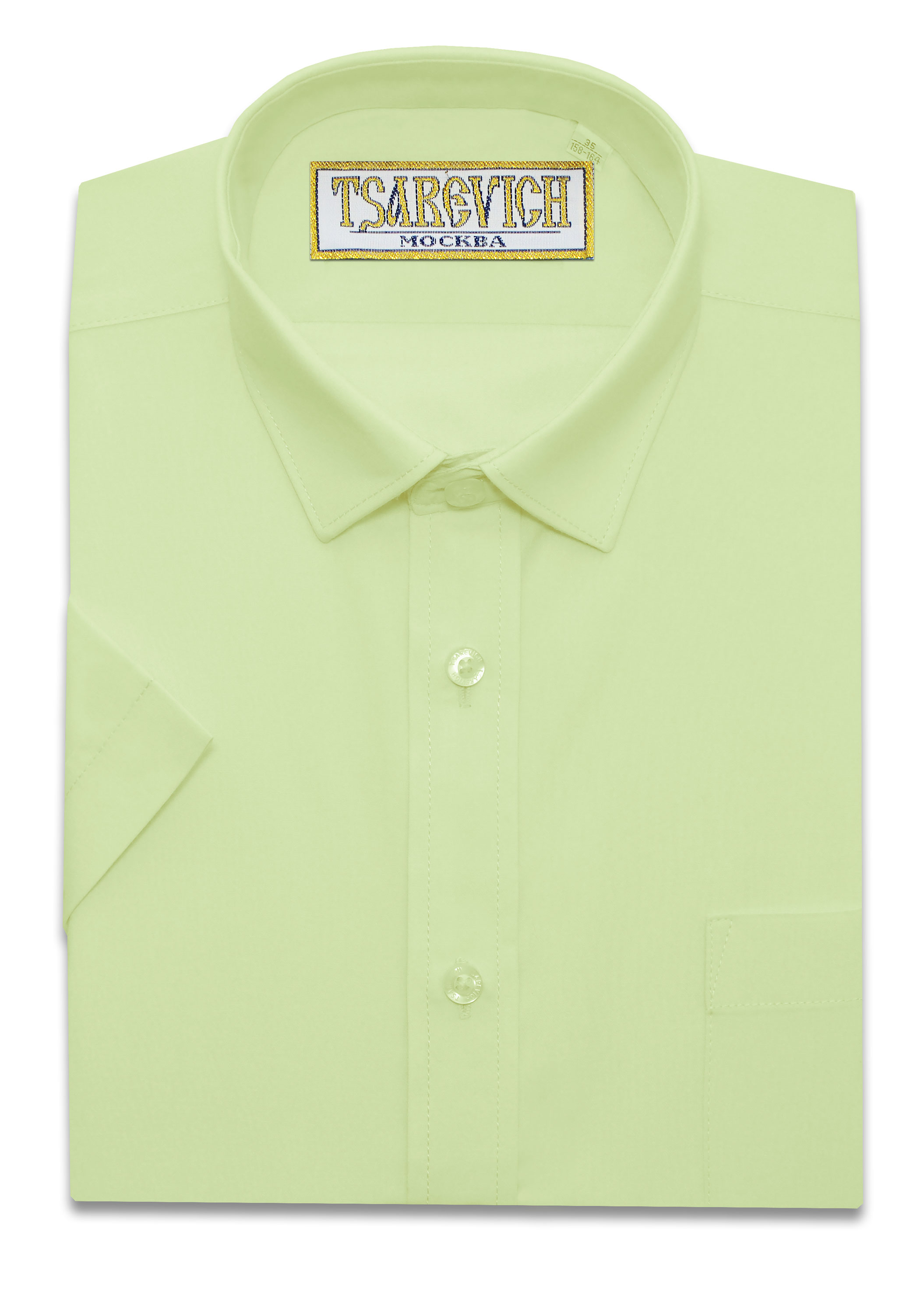 

Рубашка детская Tsarevich Lime-K, зеленый, 158, Lime-K