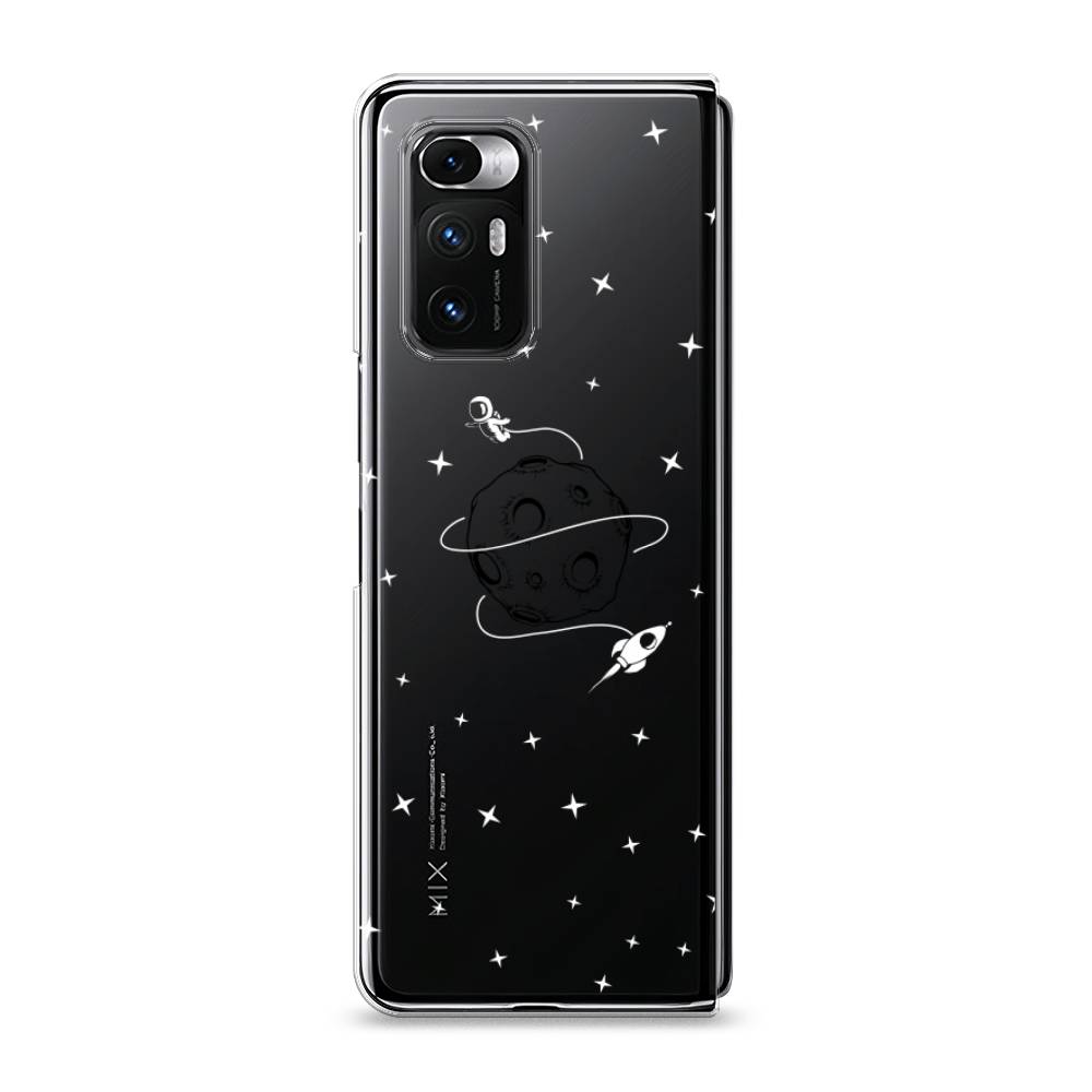 

Чехол на Xiaomi Mi Mix Fold "Полет вокруг луны", Белый;серый;черный, 314250-2