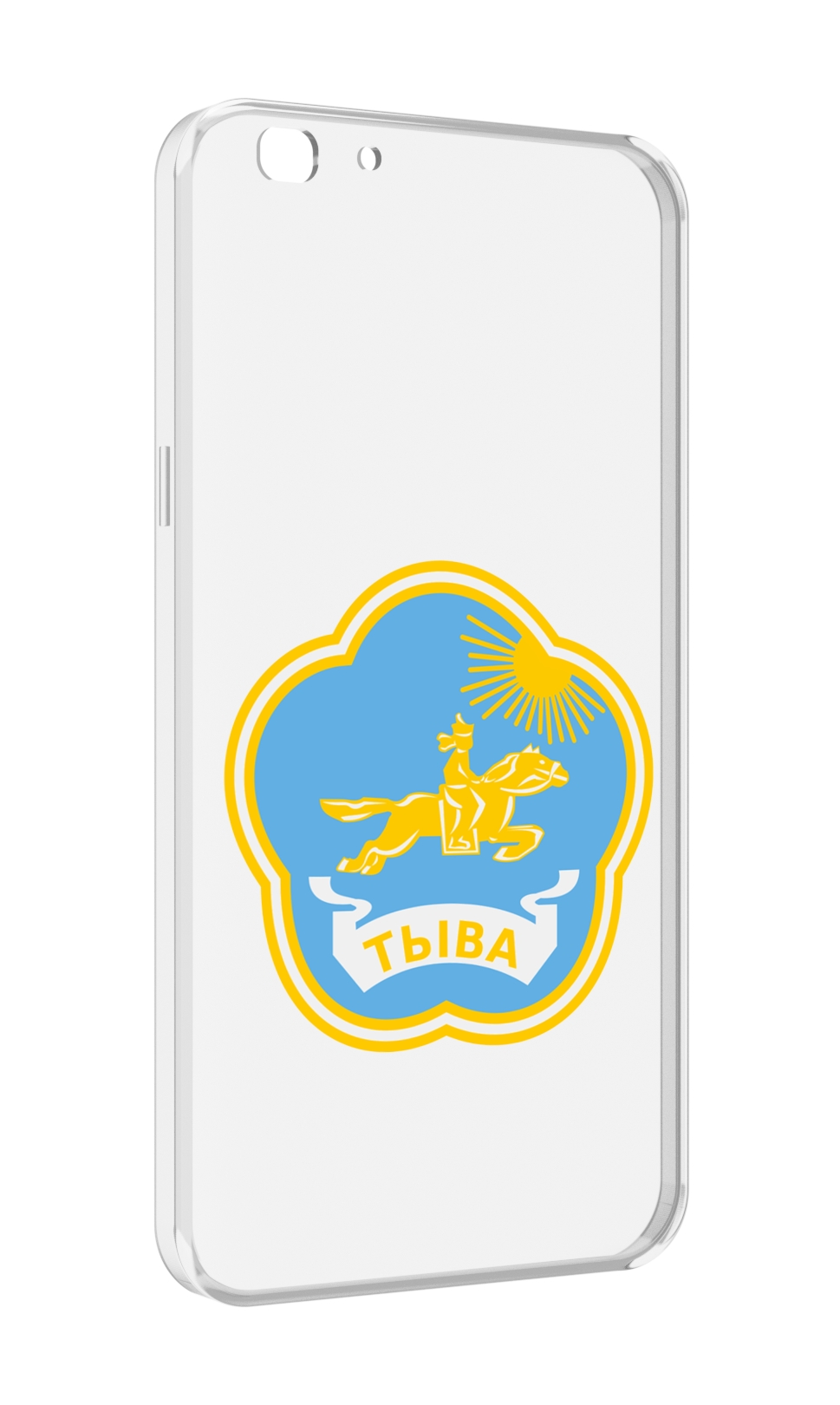 

Чехол MyPads герб-тыва-кызыл для Oppo A77/F3 (2017 год), Прозрачный, Tocco