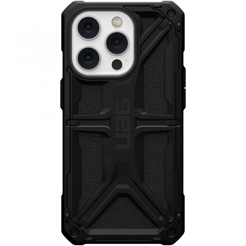 

Чехол Uag Monarch для iPhone 14 Pro Max 6.7", цвет черный (Black)