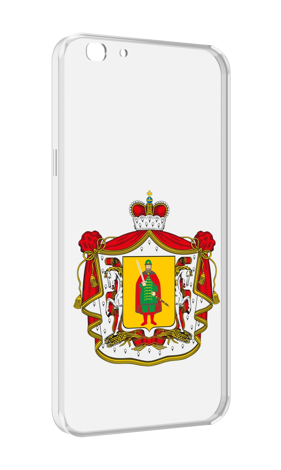 

Чехол MyPads герб-рязанская-область для Oppo A77/F3 (2017 год), Прозрачный, Tocco