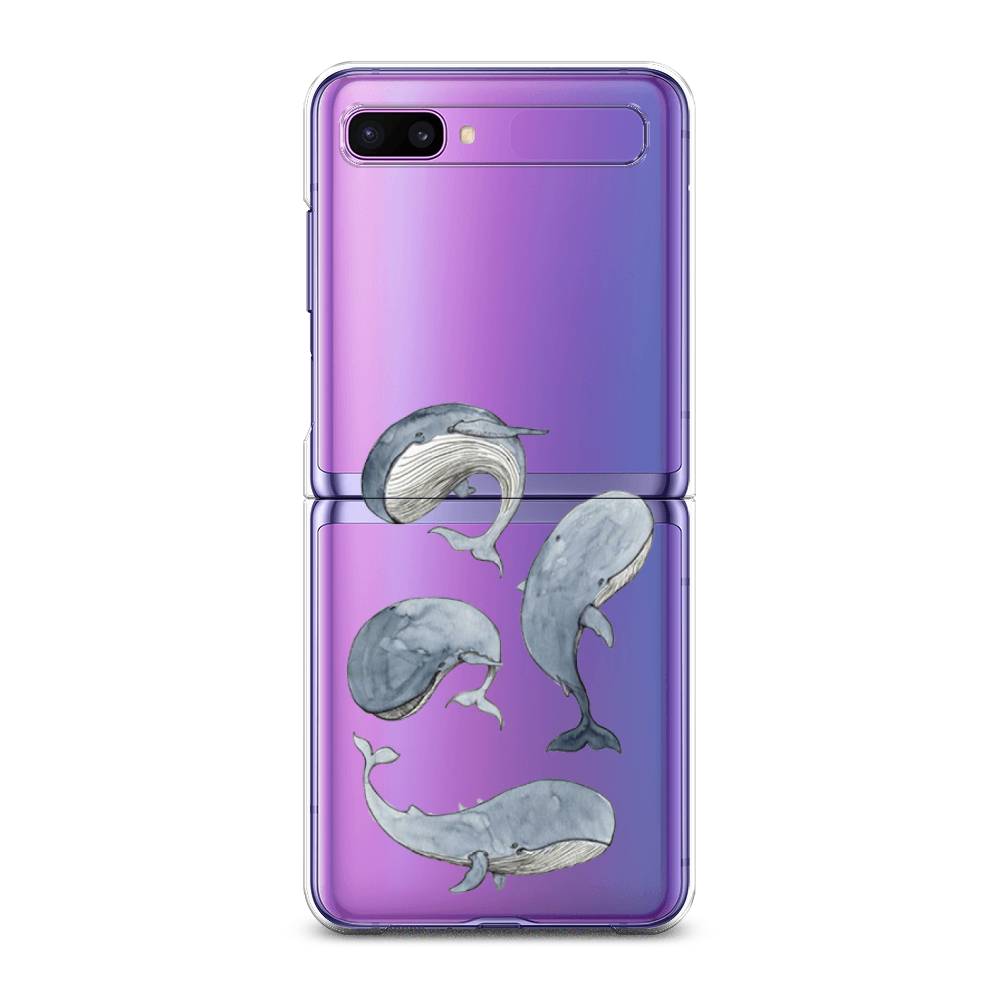 

Чехол Awog для Samsung Galaxy Z Flip 1 "Киты", 2107150-1