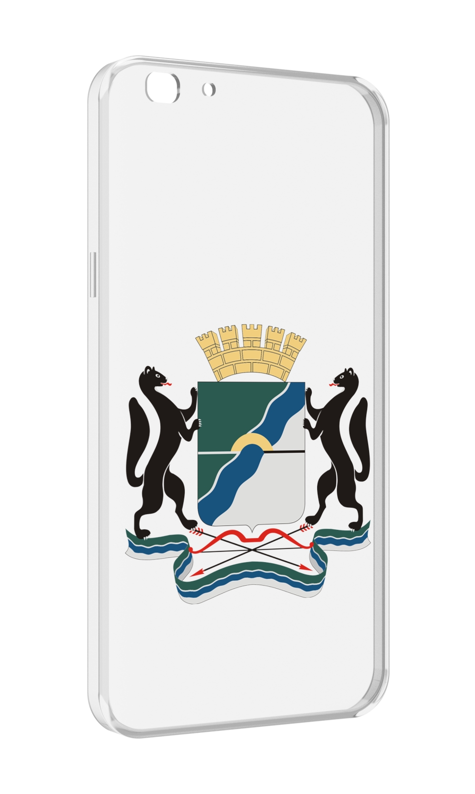

Чехол MyPads герб-новосибирская-область для Oppo A77/F3 (2017 год), Прозрачный, Tocco