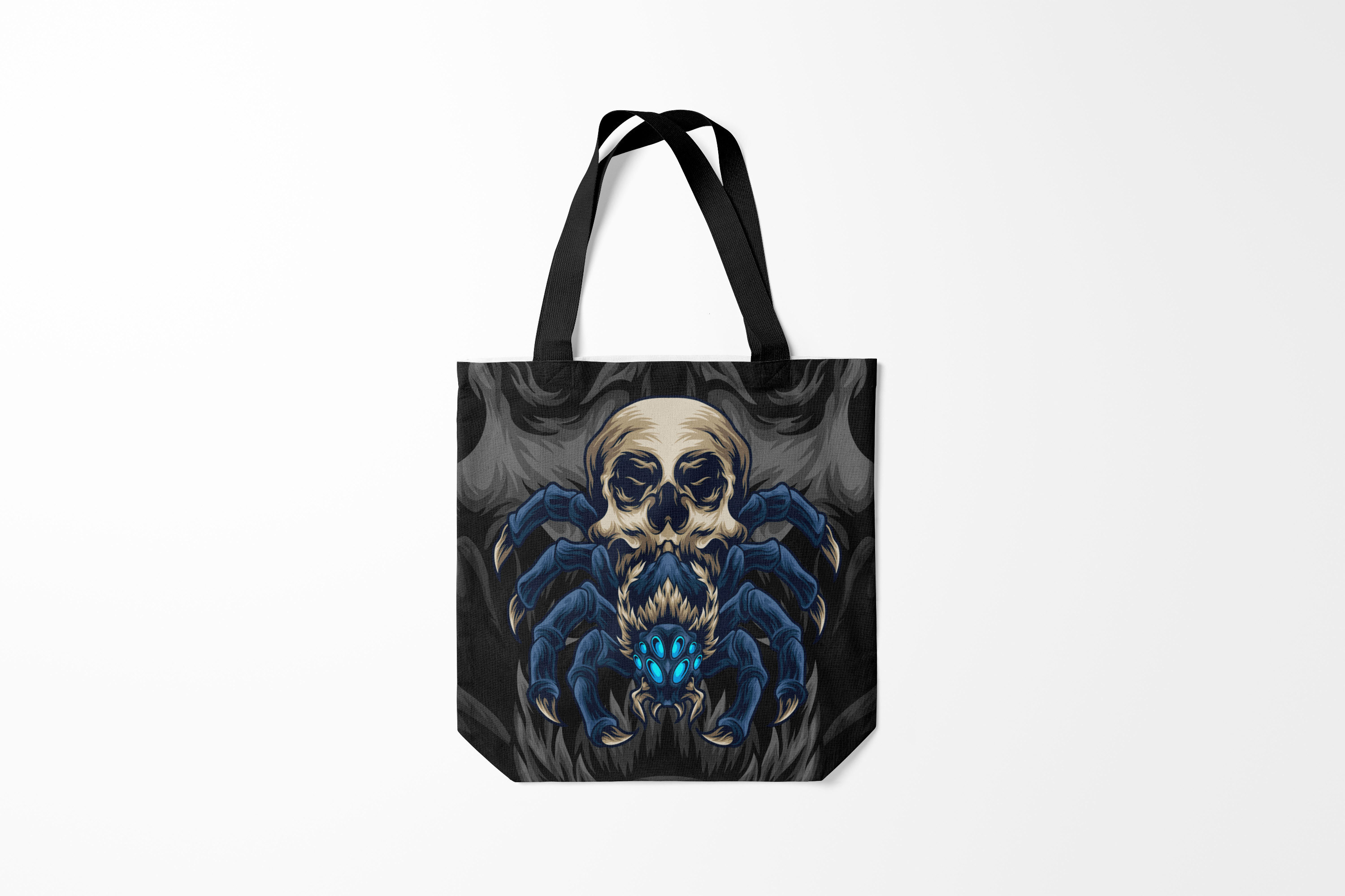 

Сумка шoппер унисекс Burnettie Абстракция Демонический паук, черный, Абстракция Демонический паук