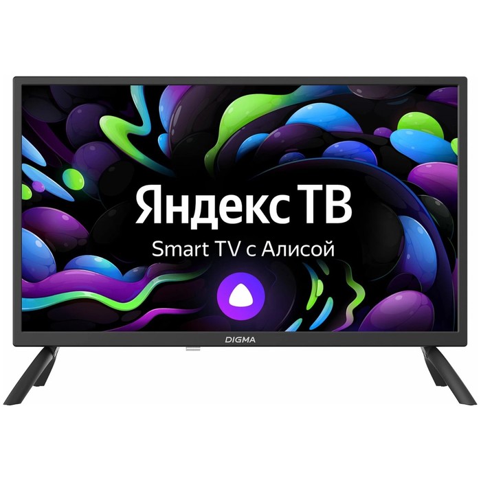 

Телевизор DIGMA DM-LED24SBB31, 24"(61 см), HD, Черный, DM-LED24SBB31