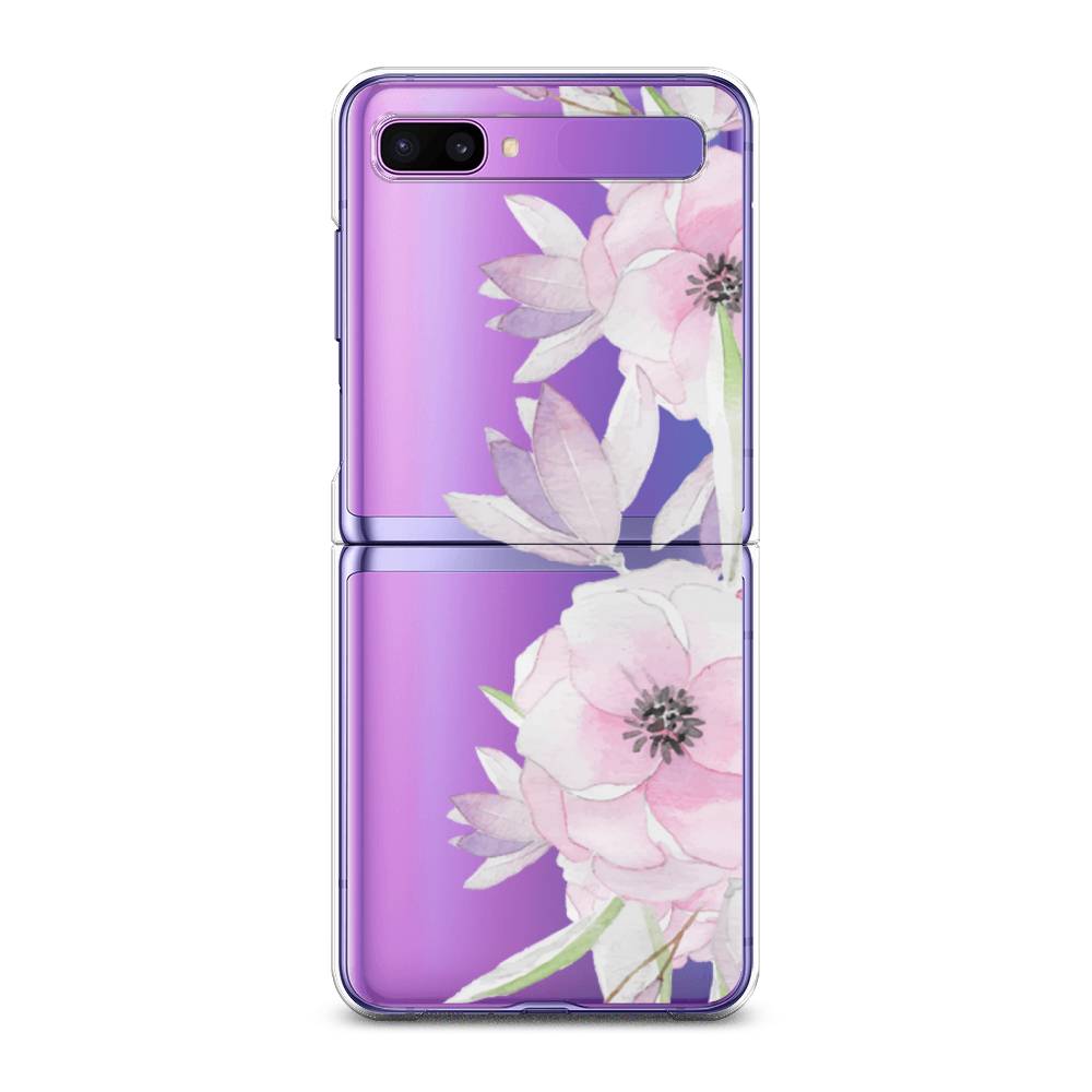 

Чехол Awog для Samsung Galaxy Z Flip 1 "Нежные анемоны", 2107150-8