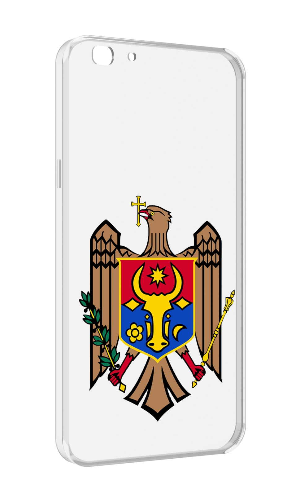 

Чехол MyPads герб-молдовы для Oppo A77/F3 (2017 год), Прозрачный, Tocco