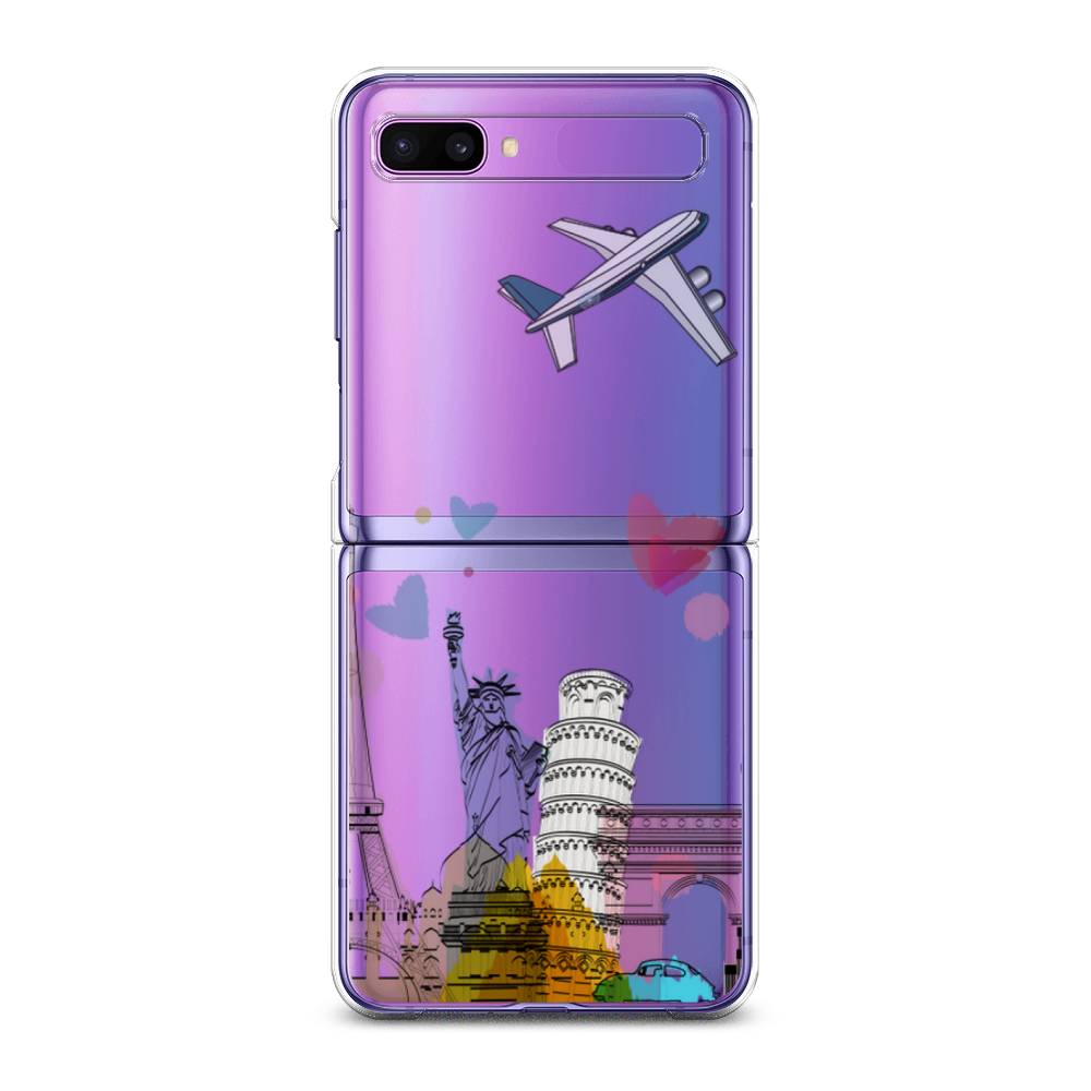 

Чехол Awog для Samsung Galaxy Z Flip 1 "Самолет путешествий", 2107150-10